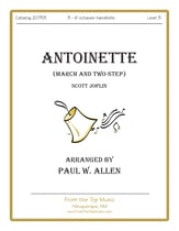 Antoinette Handbell sheet music cover